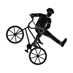 Bmx silhouette, Promax style