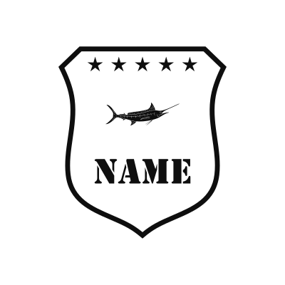 Marlin Classic Name Logo – Design 13