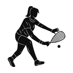 Squash silhouette, Promax style