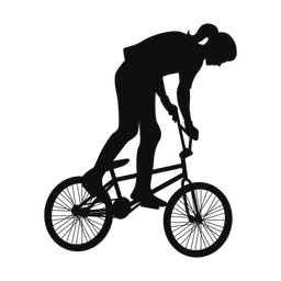 Bmx silhouette, Classic style