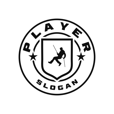Rock Climbing Classic Name Logo – Design 7