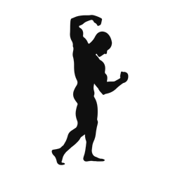 Bodybuilding silhouette, Classic style