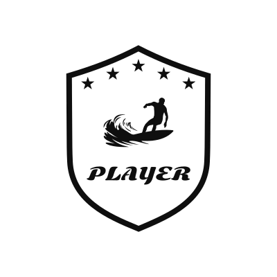 Surfing Classic Name Logo – Design 5