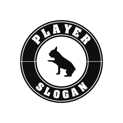 French Bulldog Classic Name Logo – Design 3