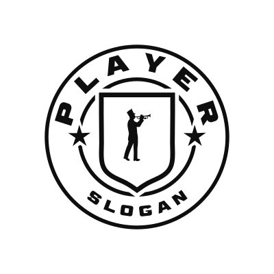 Trumpet Classic Name Logo – Design 7