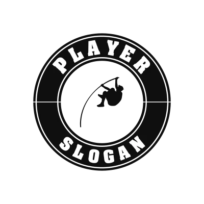 Pole Vault Classic Name Logo – Design 3