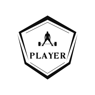Gym & Fitness Classic Name Logo – Design 4