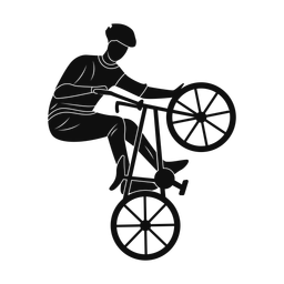 Bmx silhouette, Promax style