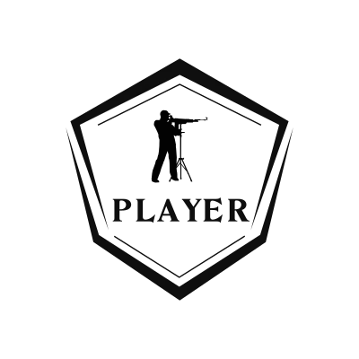 Rifle Shooting Classic Name Logo – Design 4