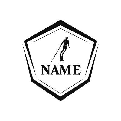 Outdoors & Animals Classic Name Logo – Design 11