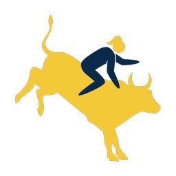 Rodeo 2 colored clipart, Strike style