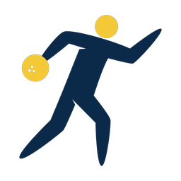 Bowling 2 colored clipart, Strike style