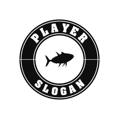 Bluefin Tuna Classic Name Logo – Design 3