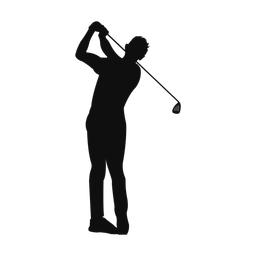 Golf silhouette, Classic style