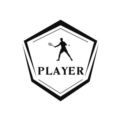 Racket Sports Classic Name Logo – Design 4
