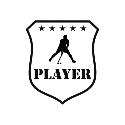 Field Hockey Classic Name Logo – Design 6
