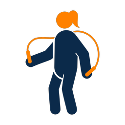Crossfit 2 colored clipart, Round style