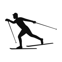 Biathlon silhouette, Classic style