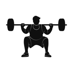 Powerlifting silhouette, Promax style