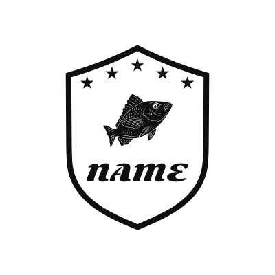 Red Snapper Classic Name Logo – Design 12