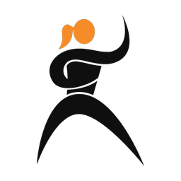 Karate 2 colored clipart, Motion style