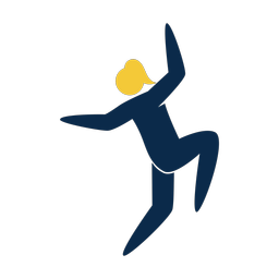 Breakdance 2 colored clipart, Strike style