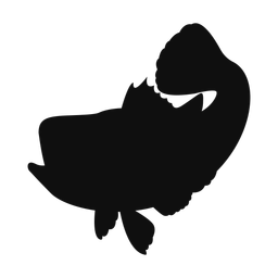 Grouper silhouette, Classic style