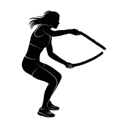 Crossfit silhouette, Promax style