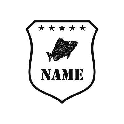 Red Snapper Classic Name Logo – Design 13