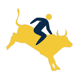 Rodeo 2 colored clipart, Strike style
