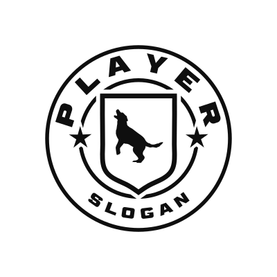 Labrador Retriever Classic Name Logo – Design 7