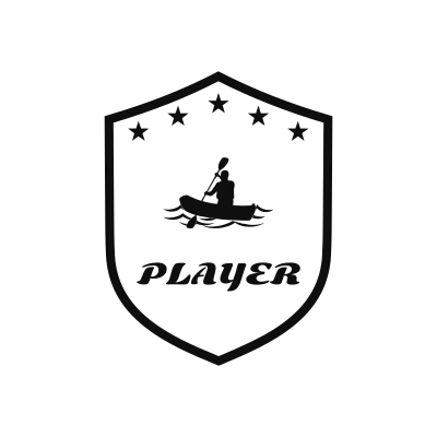 Canoeing Classic Name Logo – Design 5