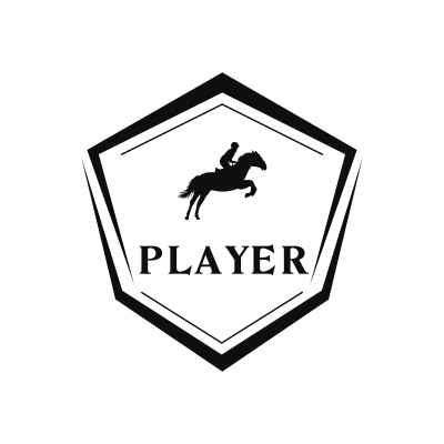Horse Jumping Classic Name Logo – Design 4