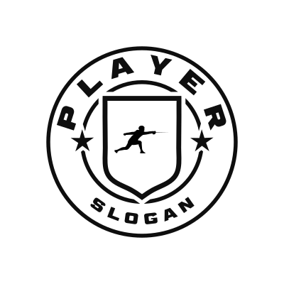 Fencing Classic Name Logo – Design 7