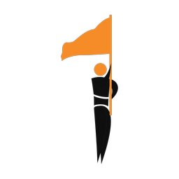 Color guard 2 colored clipart, Motion style
