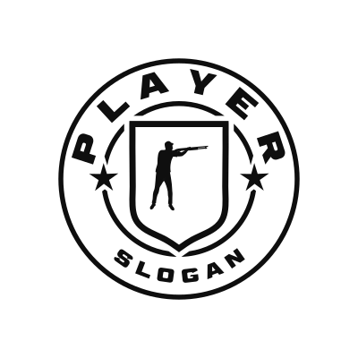 Skeet Shooting Classic Name Logo – Design 7