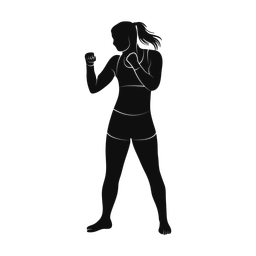 Mma silhouette, Promax style