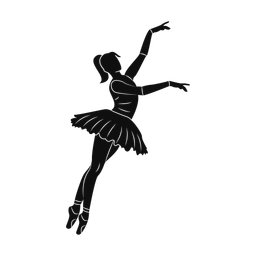 Ballet silhouette, Promax style