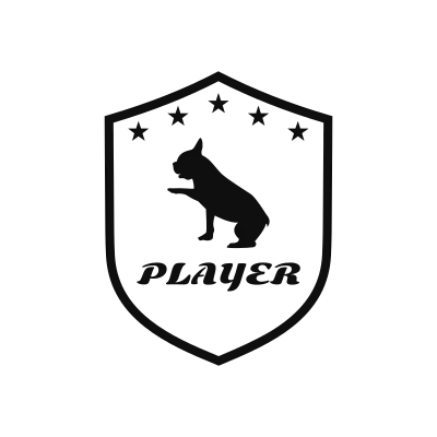 French Bulldog Classic Name Logo – Design 5