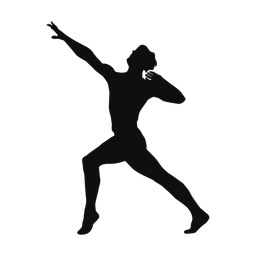 Dance silhouette, Classic style