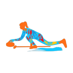 Curling icon