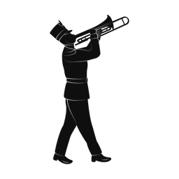 Cornet silhouette, Promax style