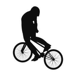 Bmx silhouette, Classic style