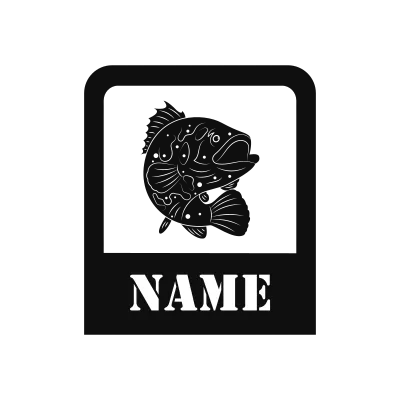 Grouper Classic Name Logo – Design 8