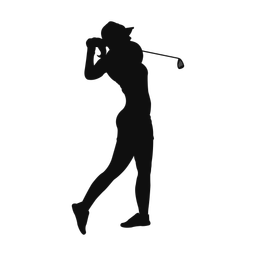Golf silhouette, Classic style