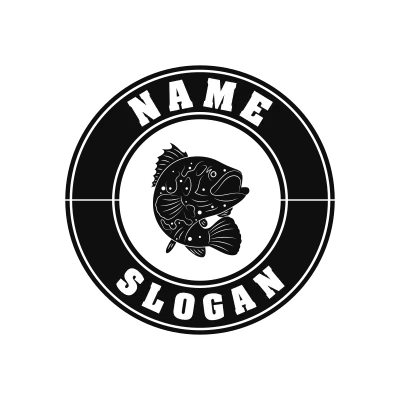 Grouper Classic Name Logo – Design 10