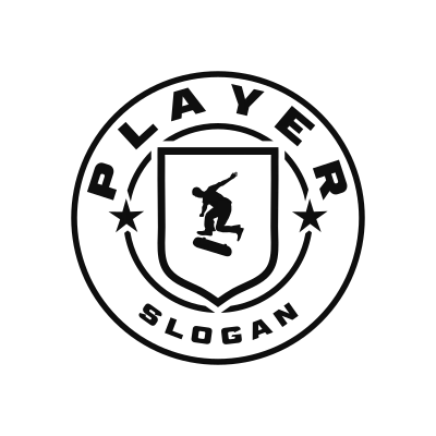 Skateboarding Classic Name Logo – Design 7