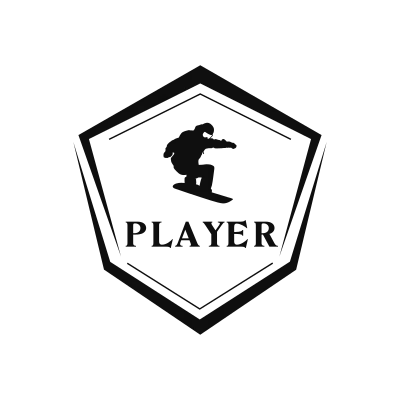 Snowboarding Classic Name Logo – Design 4