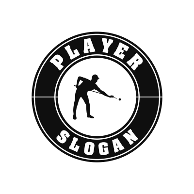 Billiards Classic Name Logo – Design 3