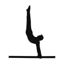 Pommel horse silhouette, Classic style